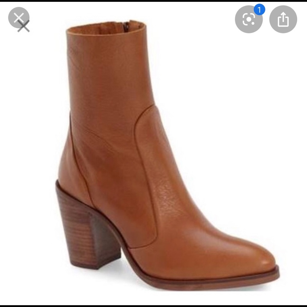 Topshop Magnificent sock boot
